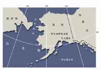 白令海峡地理位置示意图